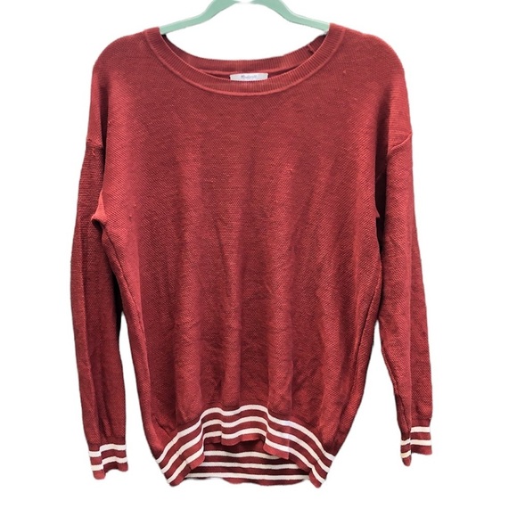 MADEWELL LIGHTWEIGHT VARSITY SWEATER - Picture 1 of 7